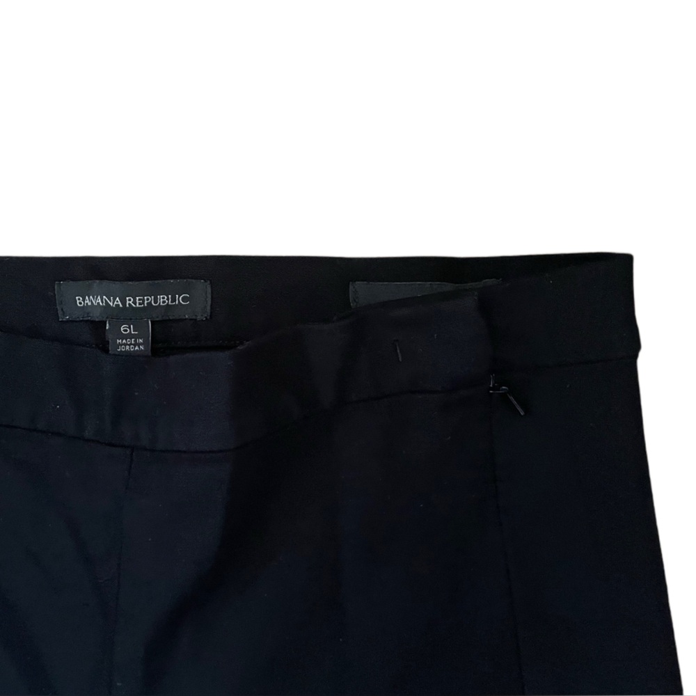 Banana Republic Black Devon Legging-Style Ankle-Cut Pant - Picture 2 of 5